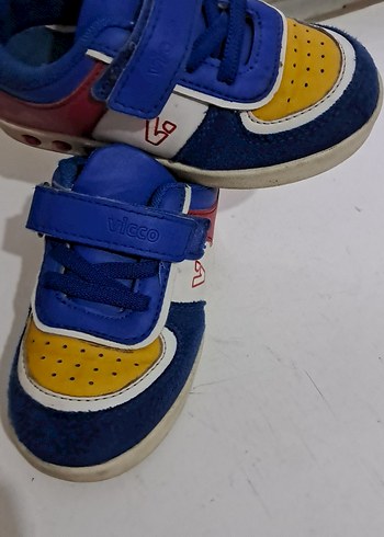 Erkek Çocuk Renkli Cırtlı Spor Ayakkabı - Görsel 4