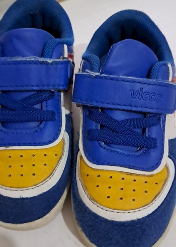 Erkek Çocuk Renkli Cırtlı Spor Ayakkabı - Görsel 6