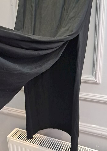 Püsküllü Siyah Uzun Bohem Etek - Görsel 7