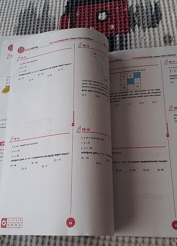  Beden Renk Benim hocam tyt matematik