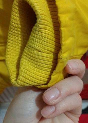 Sarı Fermuarlı Erkek Çocuk Mont - Görsel 6