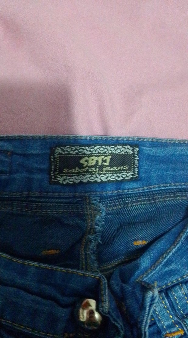 Mavi Midi Boy Rahat Kesim Kadın Denim Pantolon - Görsel 3