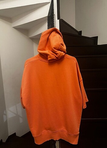 l Beden turuncu Renk Zara sweatshirt 