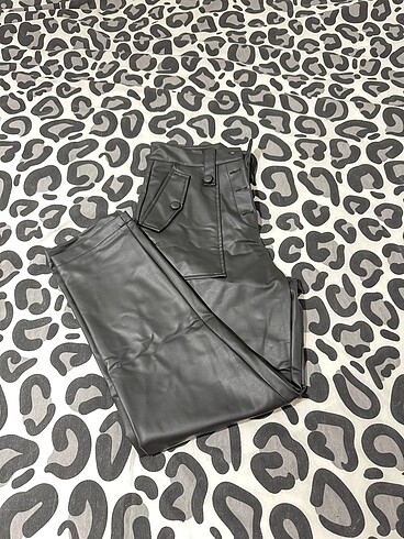 Suni deri pantolon - Görsel 2