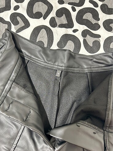 Suni deri pantolon - Görsel 5