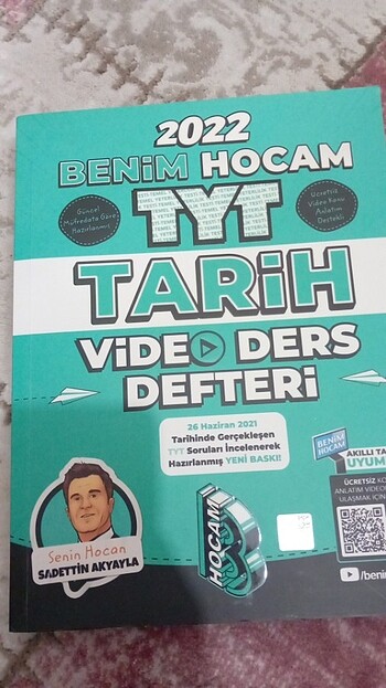 2022 tyt tarih benim hocam video ders defteri