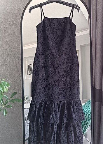 Siyah elbise - Görsel 3