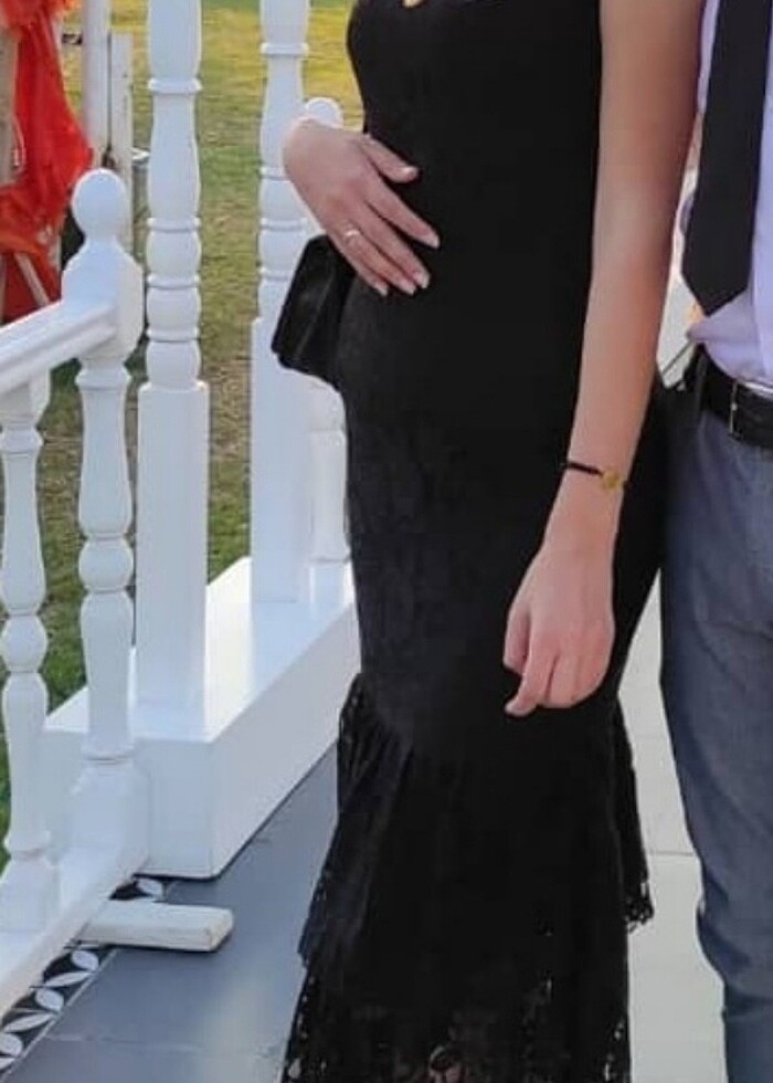 Siyah elbise - Görsel 2