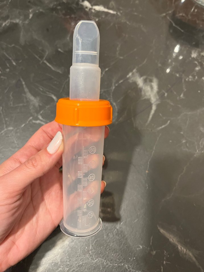 Turuncu Bebek Biberonu - Görsel 2