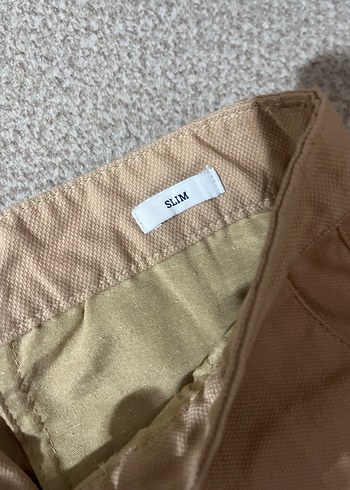 Bej Slim Fit Erkek Pantolon - Görsel 4