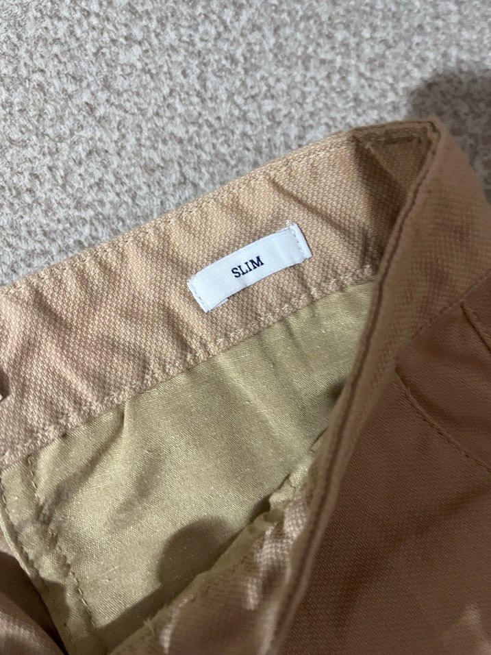 Bej Slim Fit Erkek Pantolon - Görsel 4