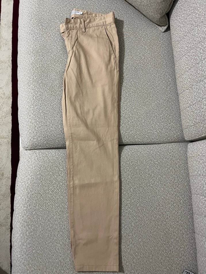 Bej Slim Fit Erkek Pantolon - Görsel 2