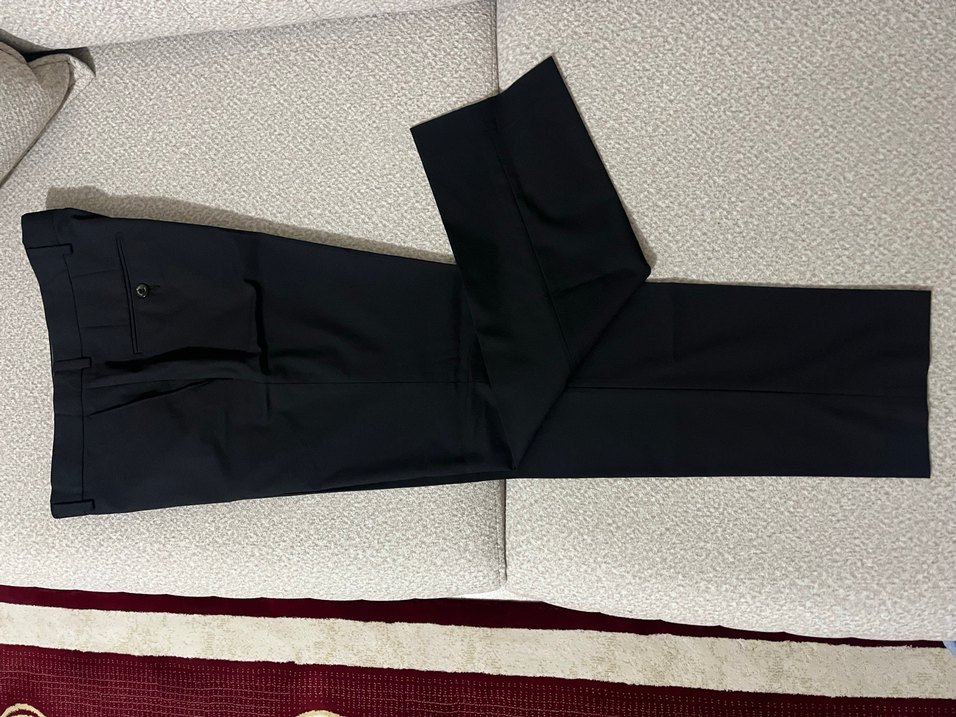 Erkek Siyah Kumaş Pantolon - Görsel 2