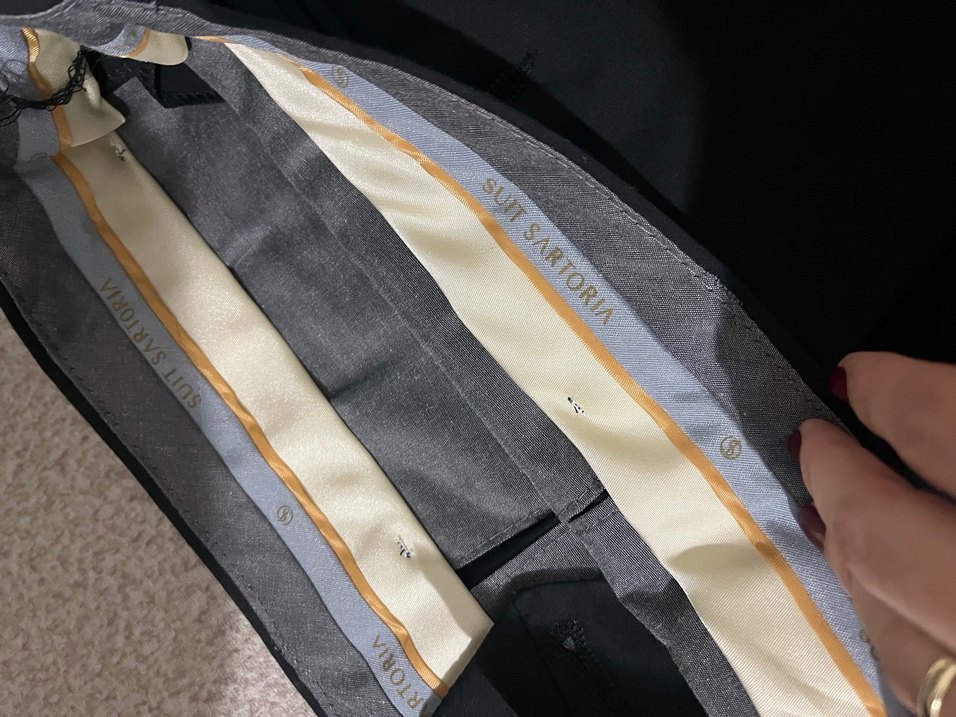 Erkek Siyah Kumaş Pantolon - Görsel 3