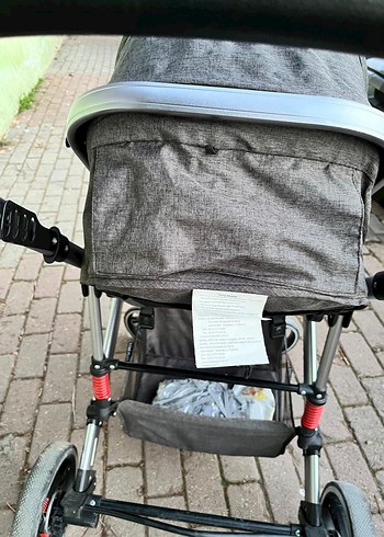 Baby2go Antrasit Gri Bebek Arabası - Görsel 5