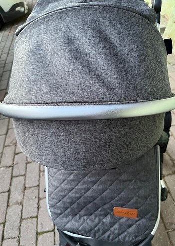 Baby2go Antrasit Gri Bebek Arabası - Görsel 9