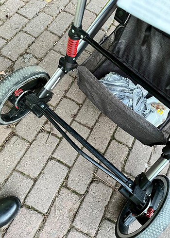 Baby2go Antrasit Gri Bebek Arabası - Görsel 10