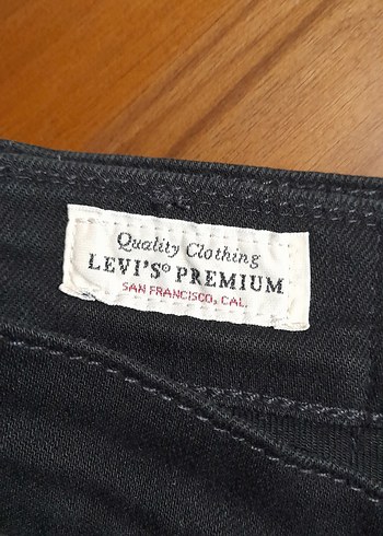 Siyah Regular Fit Denim Erkek Levis Pantolon - Görsel 8