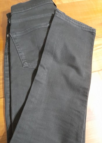 Siyah Regular Fit Denim Erkek Levis Pantolon - Görsel 5