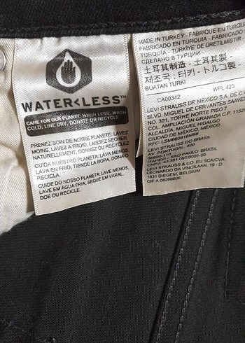 Siyah Regular Fit Denim Erkek Levis Pantolon - Görsel 9