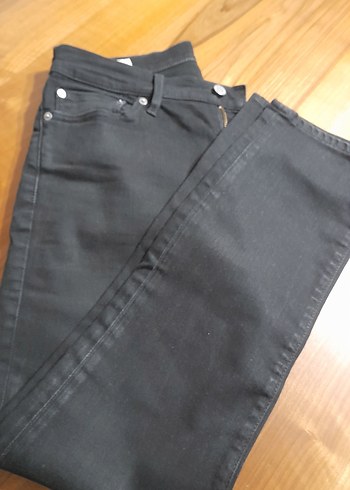 Siyah Regular Fit Denim Erkek Levis Pantolon - Görsel 2