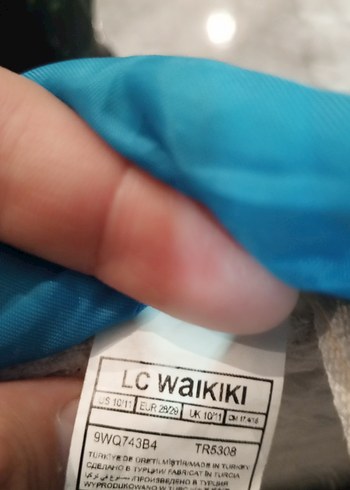 LC Waikiki Mavi Bağcıksız Çocuk Yağmur Çizmesi