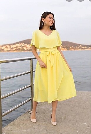 Şifon elbise