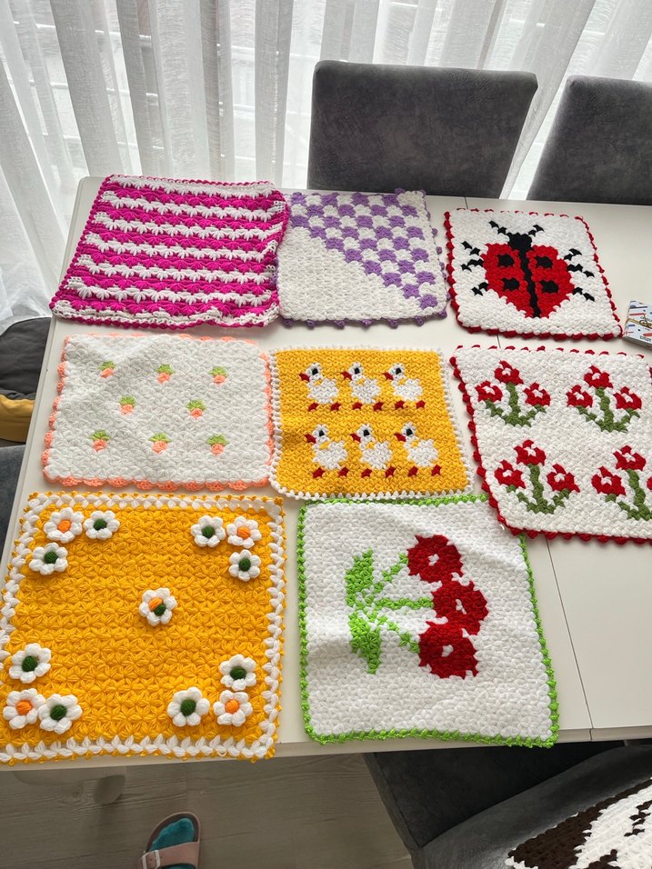 Renkli El Yapımı Banyo Süngerleri - Görsel 2