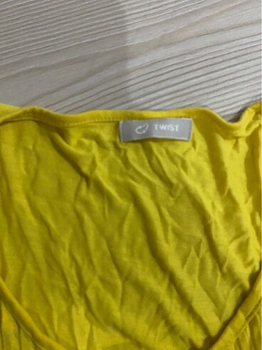 Twist Twist marka sarı elbise