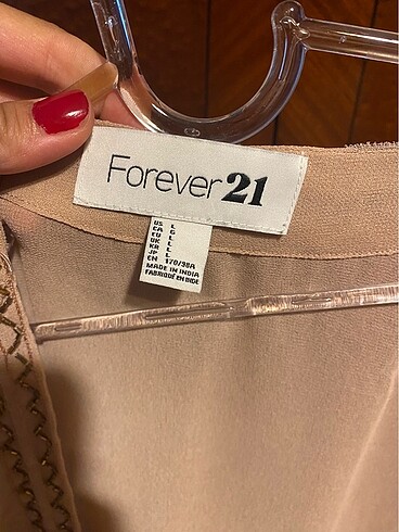 l Beden L beden forever21 marka bluz