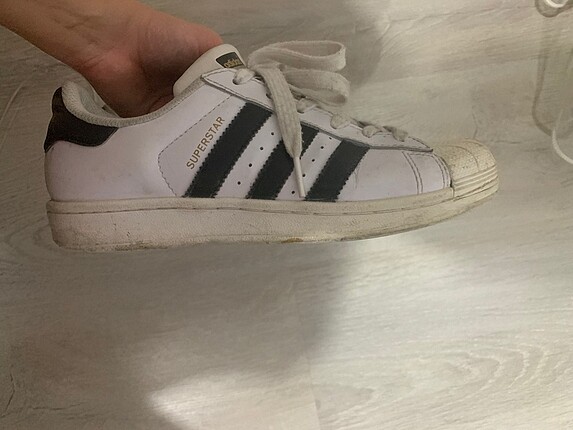 37.5 Beden Süperstar Adidas beyaz