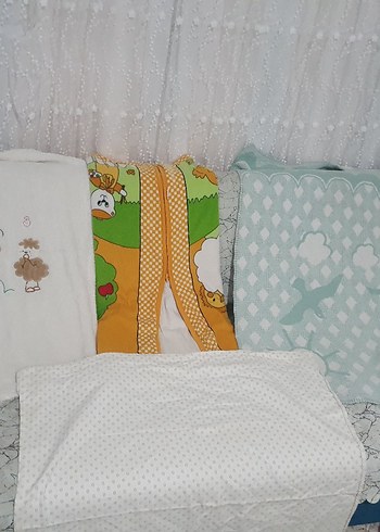 Çocuklar için renkli nakışlı uyku tekstili - Görsel 3