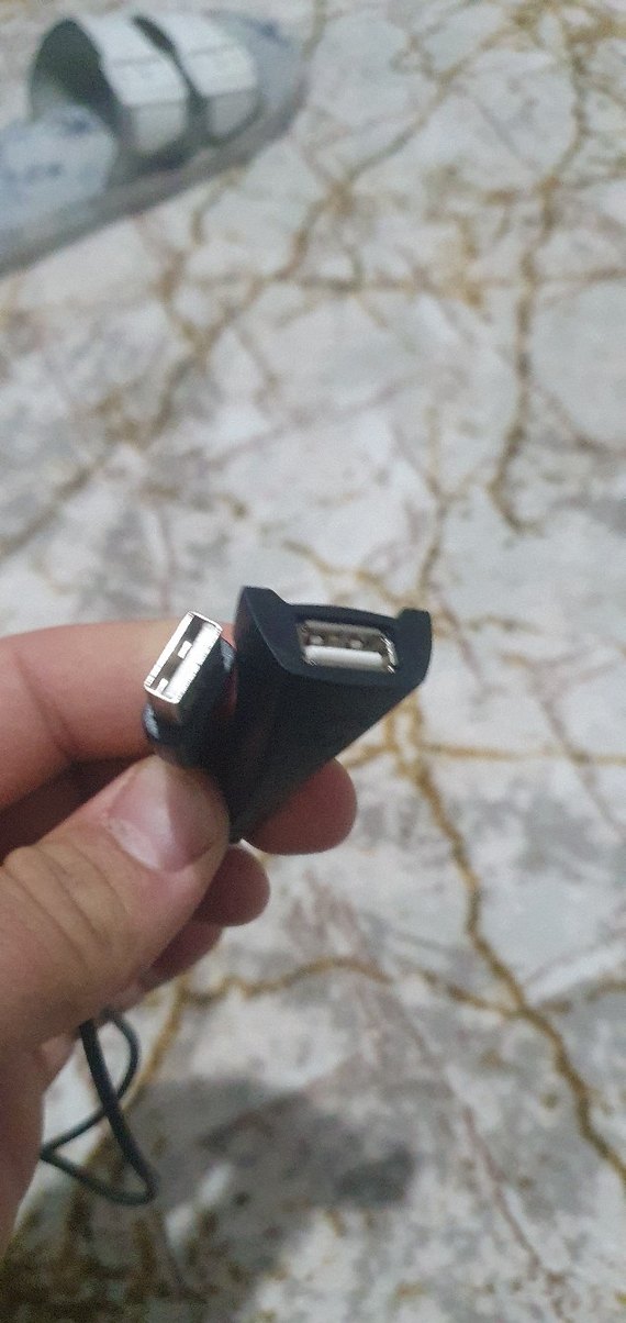 Logitech Siyah USB UZATMA KABLOSU - Görsel 2