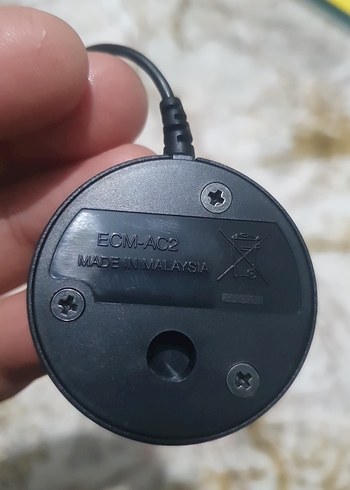 Sony ECM-AC2 XLR Mikrofon Değiştirme Kalibrasyonu - Görsel 3