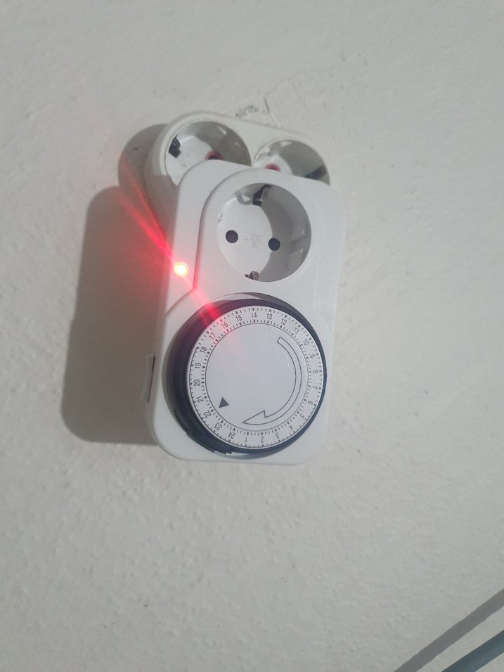 Beyaz Zaman Ayarlı Priz - Görsel 5