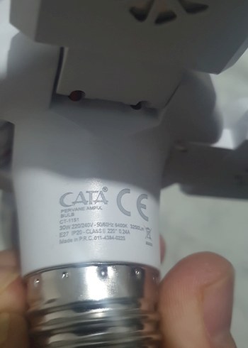 CATA 30W LED Ampul Lambası - Görsel 4