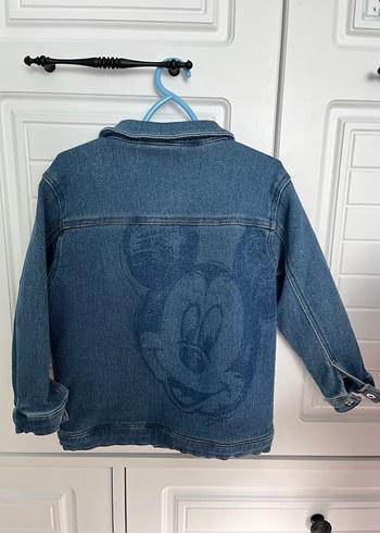 Erkek Çocuk Mavi Denim Ceket - Görsel 3