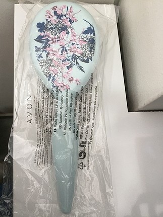 Avon çiçek desenli tarak
