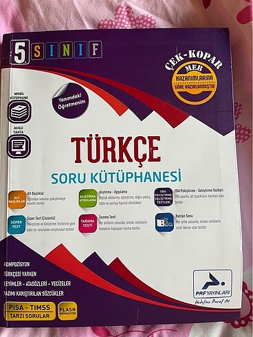 5.sınıf türkçe test kitabı