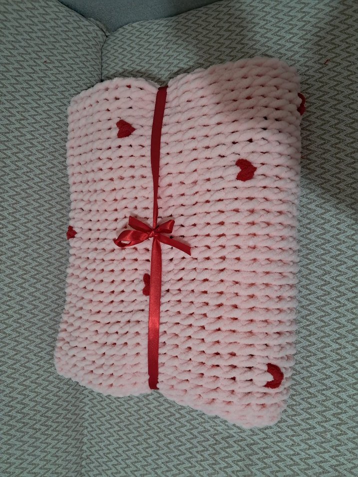 Puffy Pembe Battaniye - Görsel 2