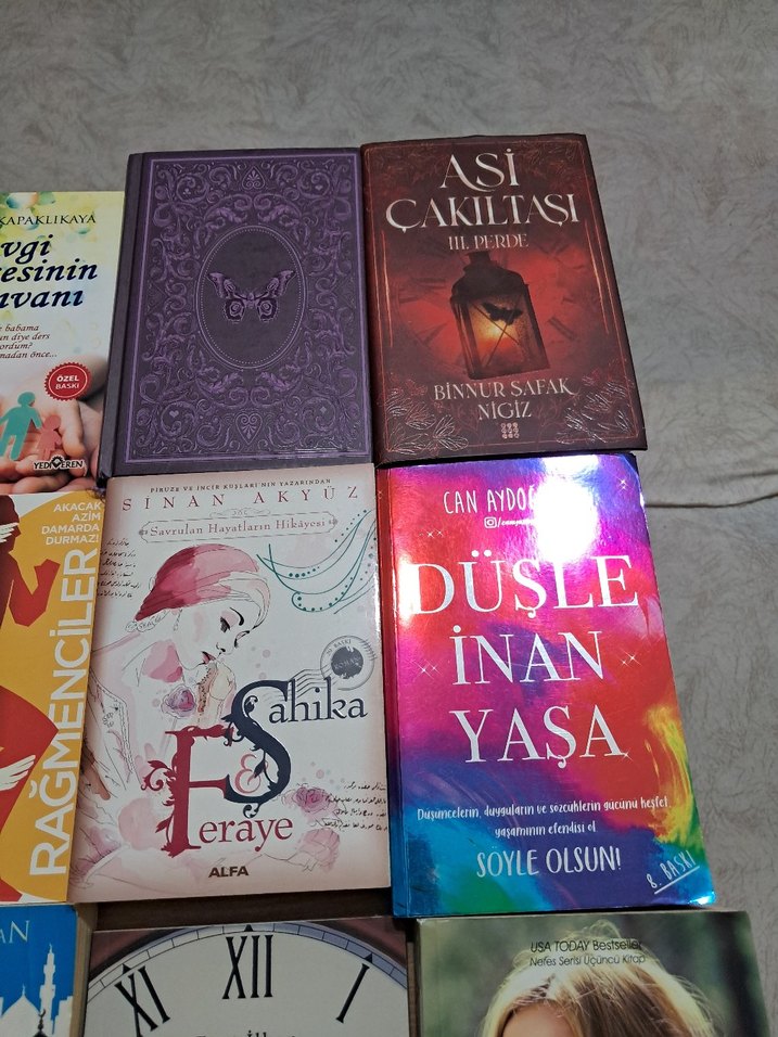 Çeşitli Türkçe Roman ve Kitap Seti - Görsel 3