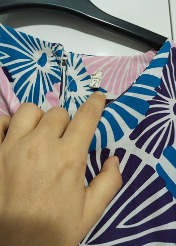 Pembe Bohem Uzun Elbise - Görsel 7