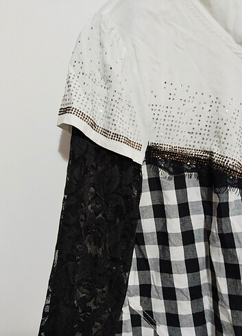 Desenli bluz - Görsel 9