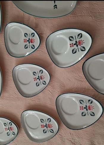 karaca el yapımı tabak seti - Görsel 2