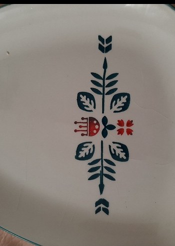 karaca el yapımı tabak seti - Görsel 6