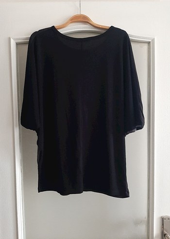 Siyah Gotik Desenli Kadın Bluz - Görsel 4