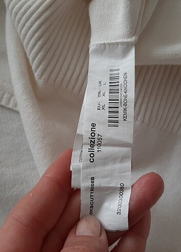 xl Beden Collezione marka pamuk kazak 