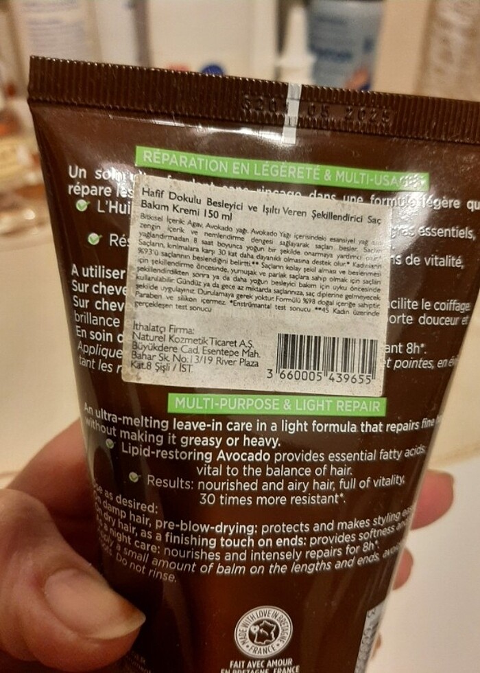 Yves Rocher saç bakım kremi - Görsel 3