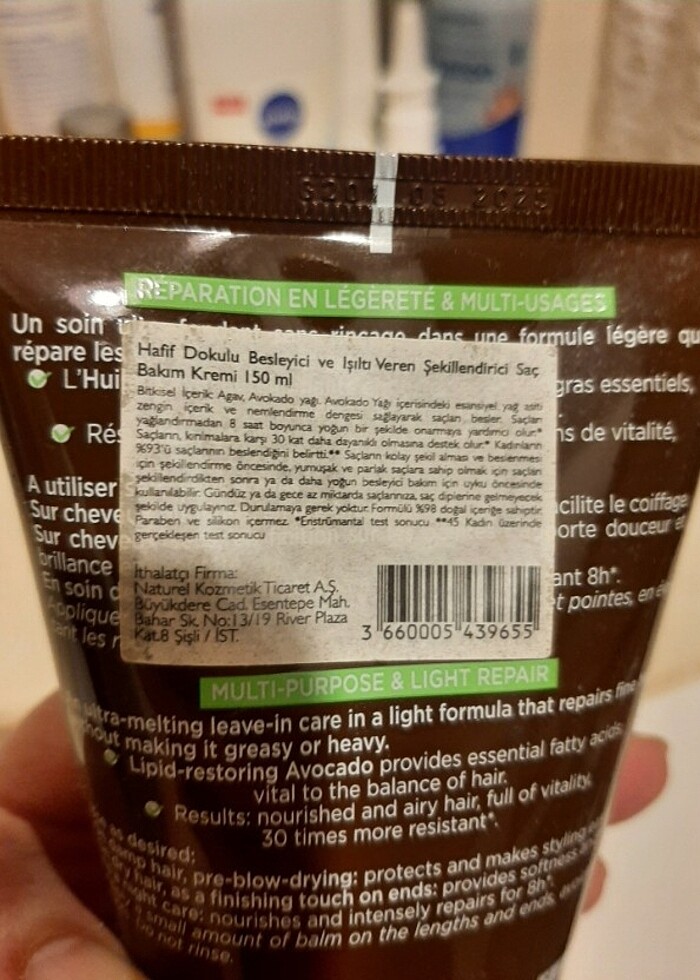 Yves Rocher saç bakım kremi - Görsel 5