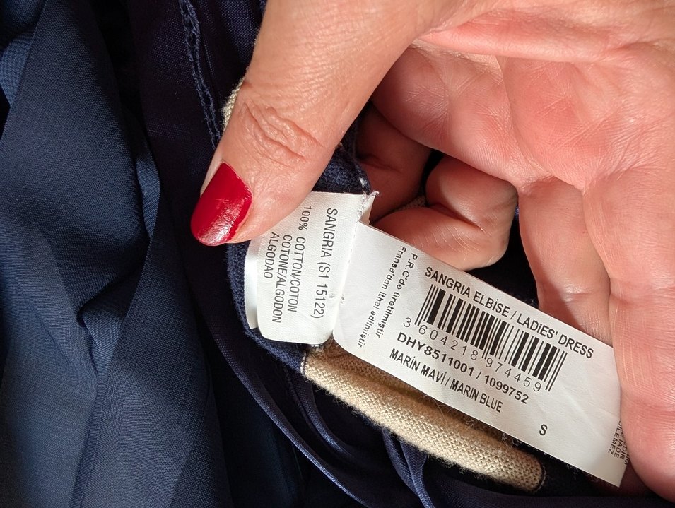 derhy coton elbise — görsel 8/12